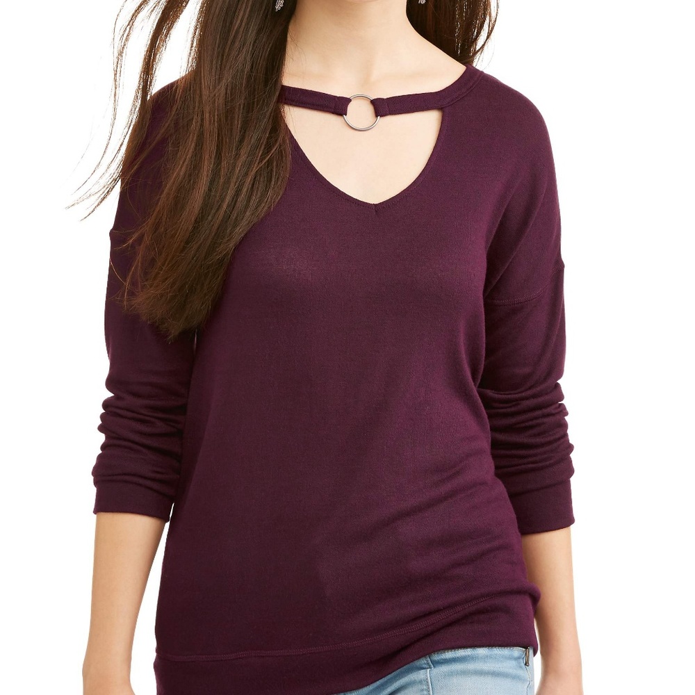 Cut Out With Choker Sweater MD